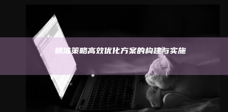 精准策略：高效优化方案的构建与实施